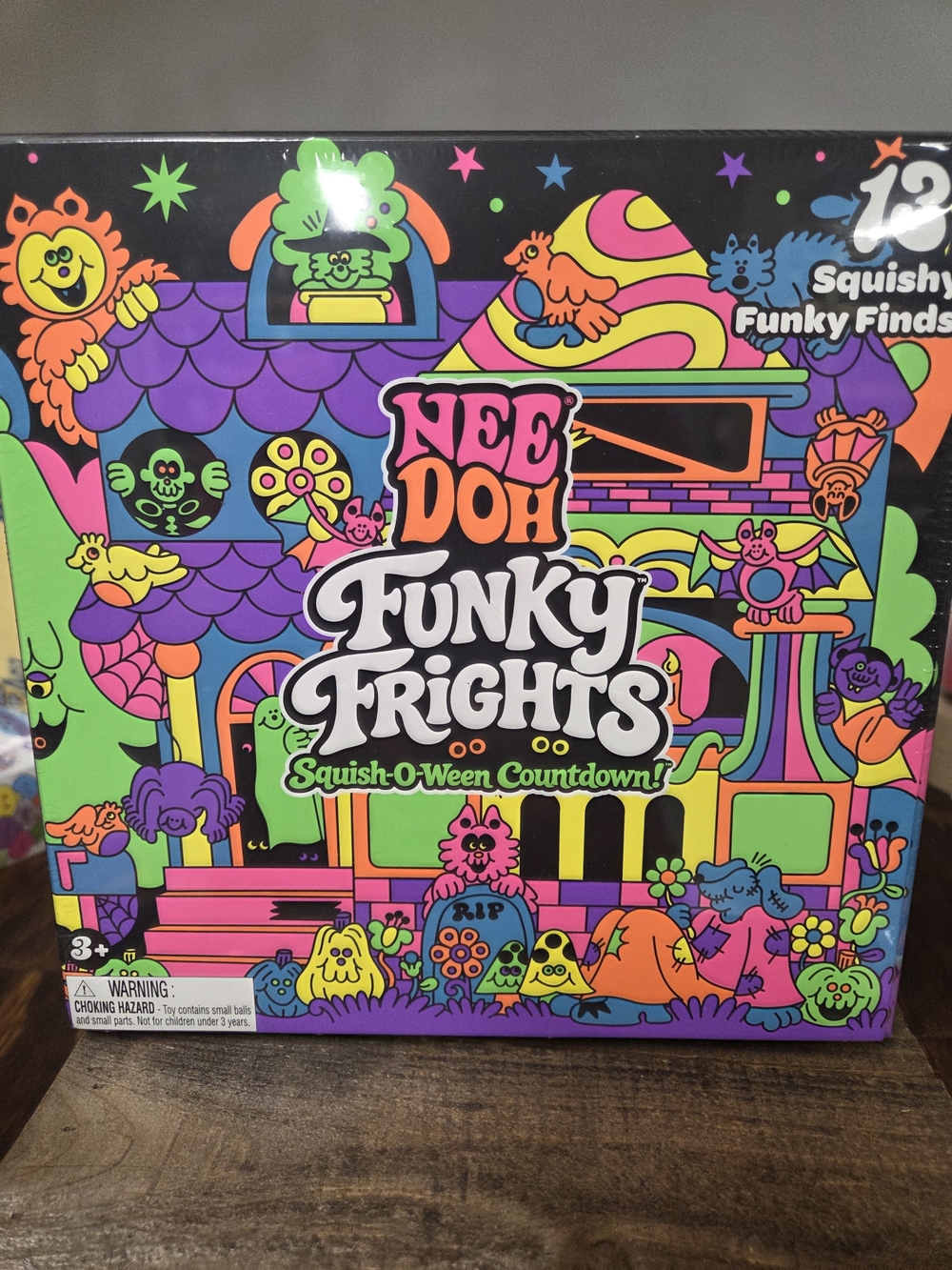 Funky Frights Squish-O-Ween Countdown - Neon Multicolor